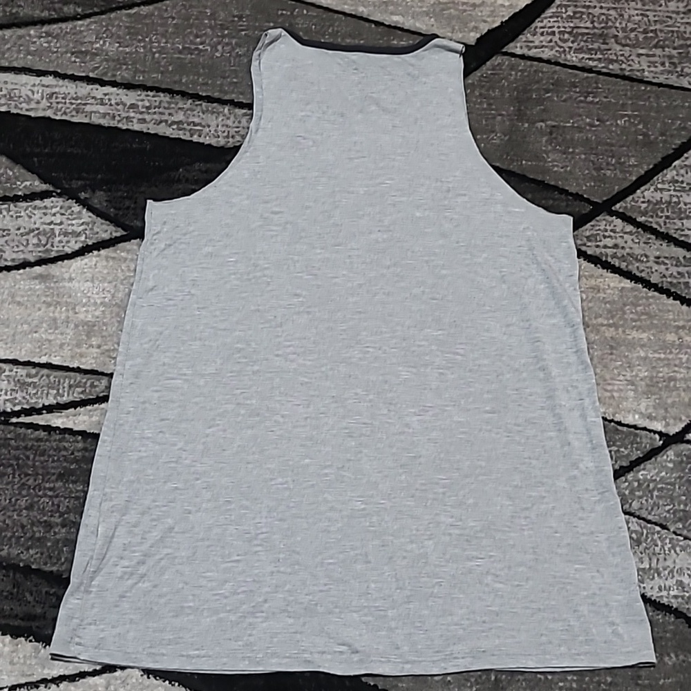 FOX RACING LOGO RAW-EDGE TANK-TOP GRAY - Picture 11 of 14